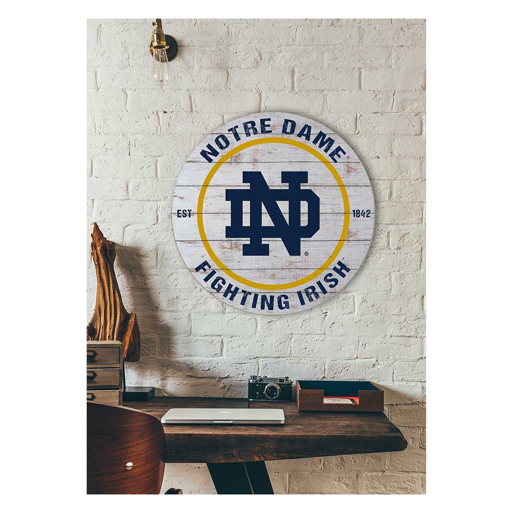 KH Sports Fan - Wholesale Sign - 20x20 Circle Notre Dame Fighting Irish1