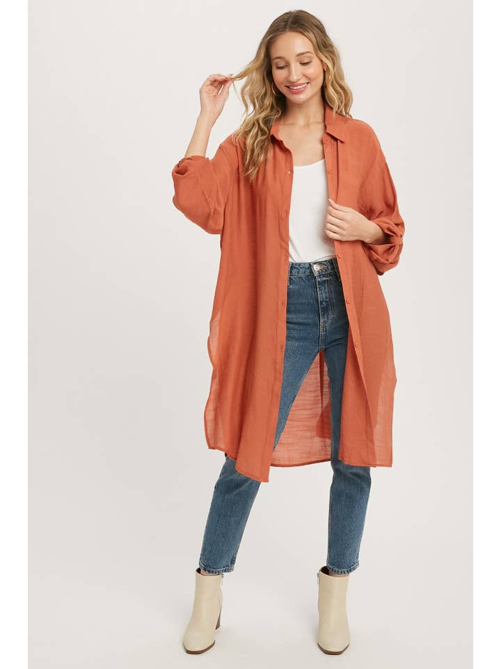 Bluivy – Camisa com botões no colarinho – Mulher por atacado – CAMISA DE PALANGRE VENTILADA COM BOTÕES55