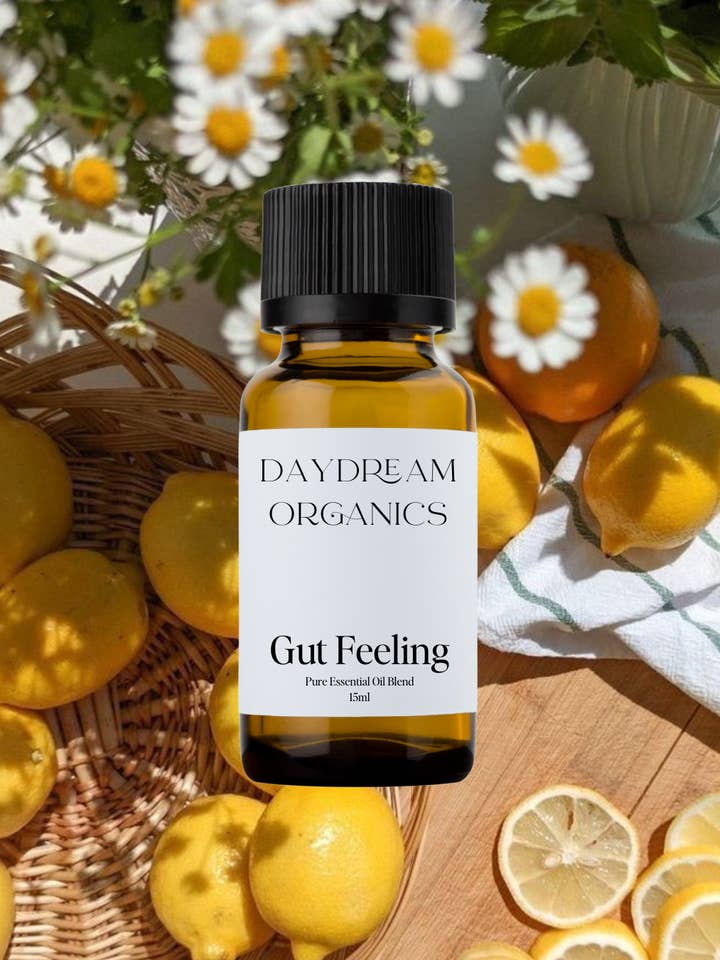 Gut Feeling Essential Oil Blend for wholesale by Daydream Organics | Prairie Doctor Brand