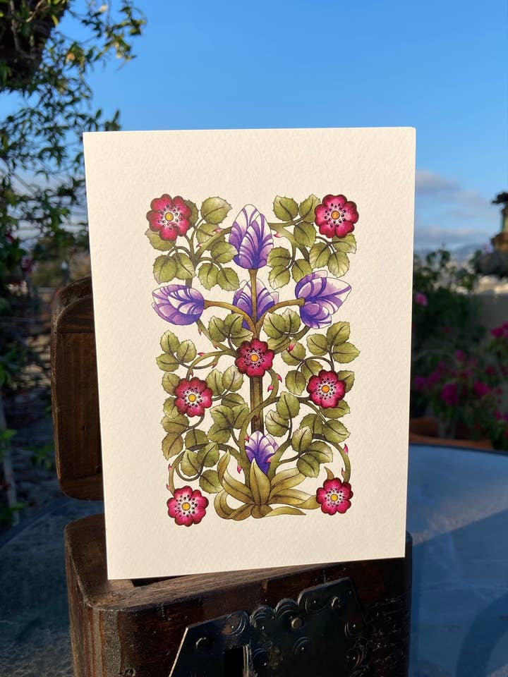 Tarjeta Green Garden para venta al por mayor de LAET Greeting Cards