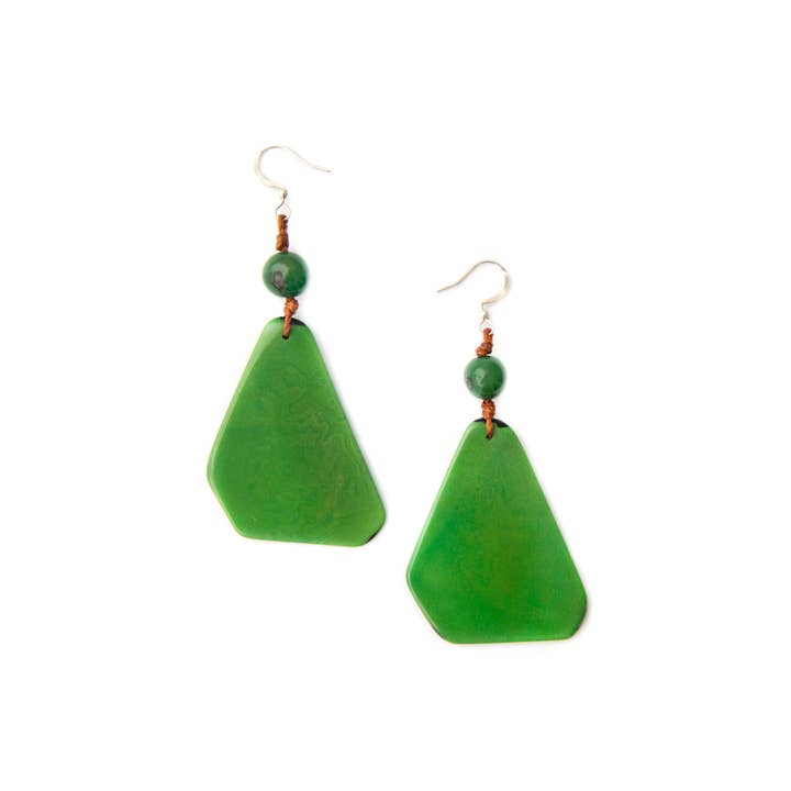 Organic Tagua Jewelry - Wholesale Dangle Earrings - Scarlett Earrings19