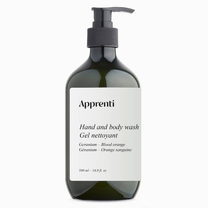 Apprenti - Wholesale Body Wash/Shower Gel - Geranium & Blood Orange Hand and Body Wash7