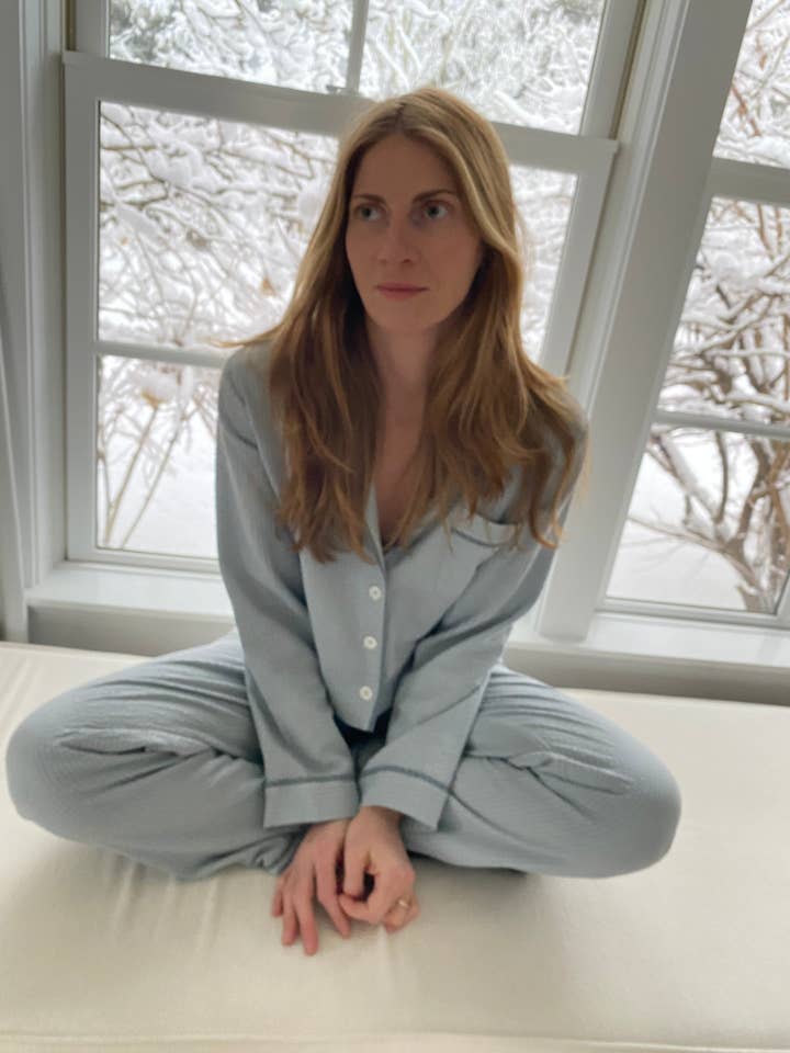 L'ensemble de pyjama | Dusty Blue pour la vente par Black Iris
