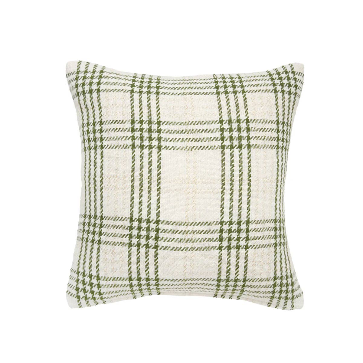 C&F Home - Wholesale Throw/Decorative Pillow - Christmas Sage Green & Gold Plaid Throw Pillow