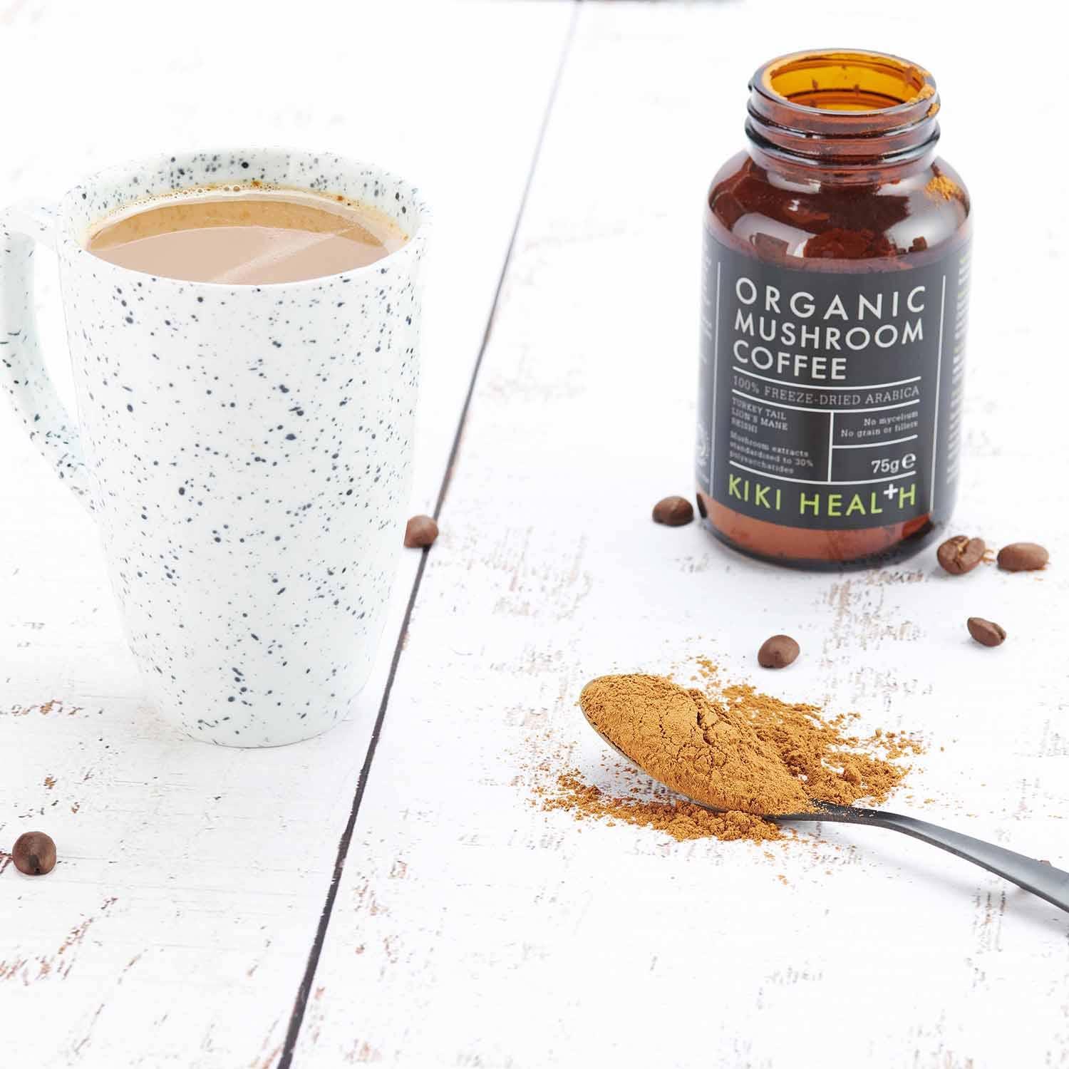 KIKI Heath – wholesale Ground coffee – Organic Mushroom Coffee 75g3