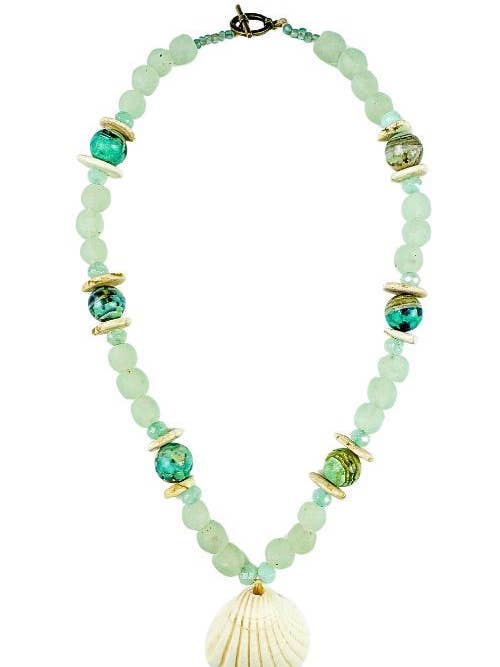 Tribal Shell Necklace | Drift for wholesale by Twine & Twig