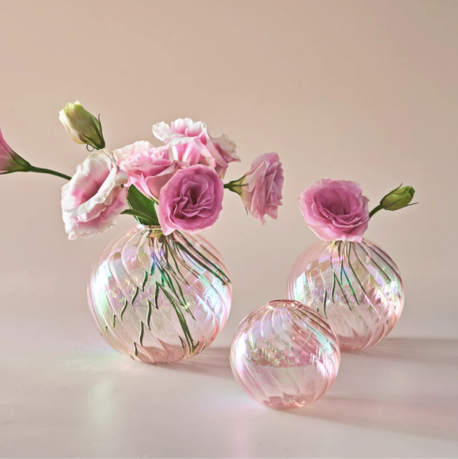IVORE.GROUP (We cover All Import duty) - Wholesale Vase - Iridescent Ball Vases7