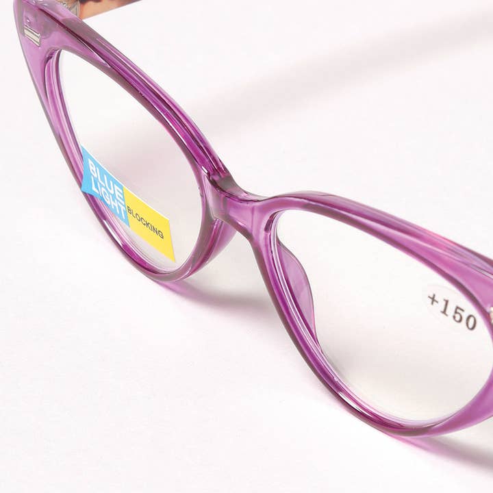 ASSORTED Cat-Eye Blue-Light Protection Reading Glasses for wholesale on Faire4
