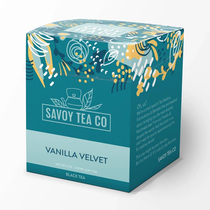Vanilla Velvet Black Tea - Loose Leaf Tea - 3oz for wholesale by Savoy Tea Co