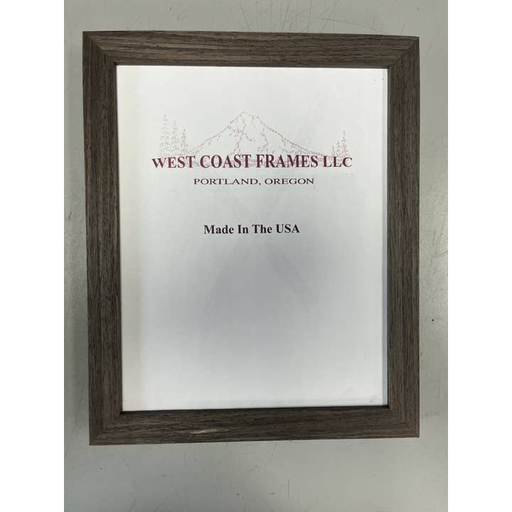 West Coast Frames LLC - Wholesale Picture frame - 84008 Walnut Stem Profile Wood Picture Frame