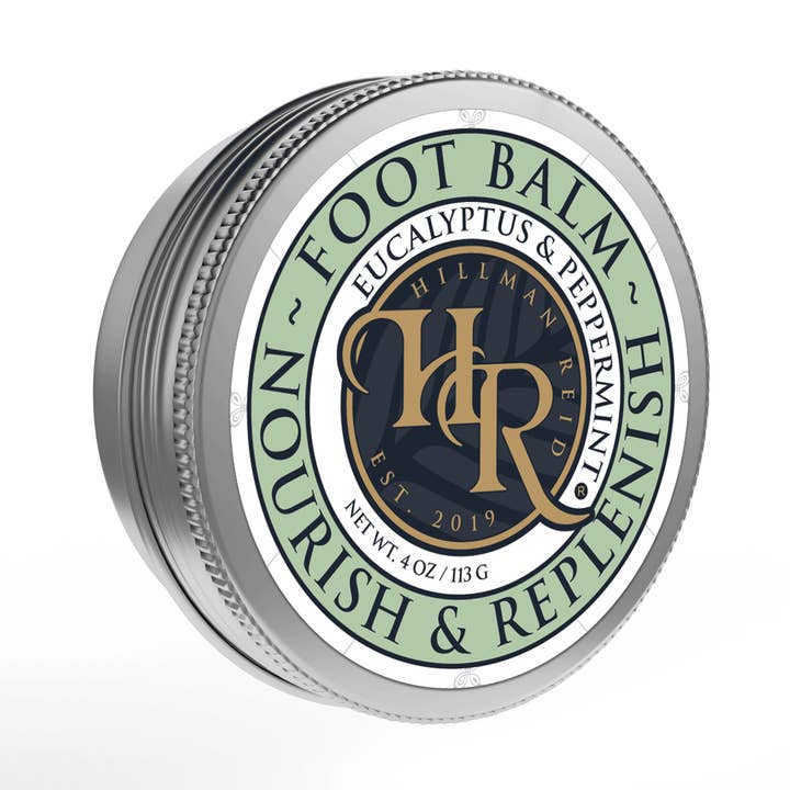 Eucalyptus & Peppermint Foot Balm for wholesale by Hillman Reid