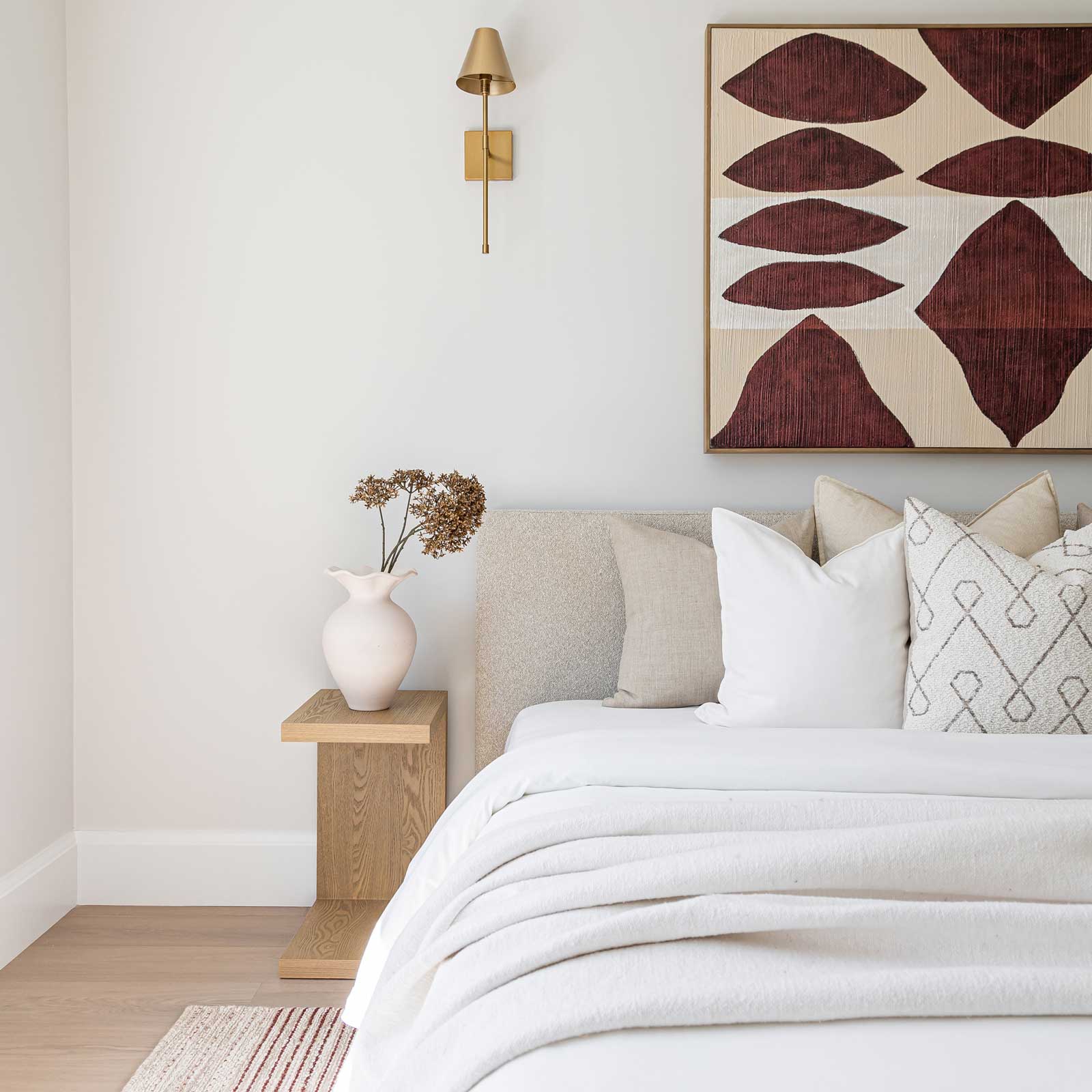 Style In Form - Wholesale Bed - Luna Tool-Free Queen Bed - Buff2