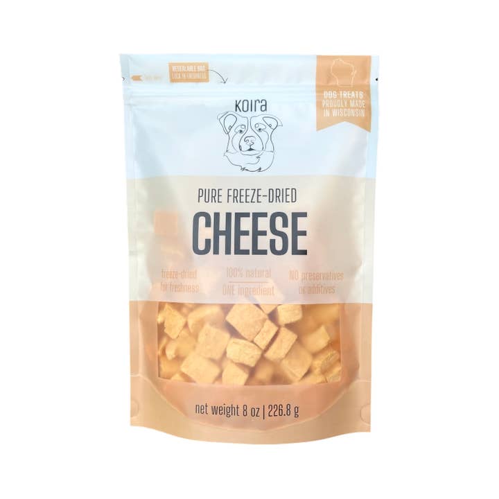 Koira - Wholesale Pet Treats - Dog - Freeze-Dried Cheese Dog Treats