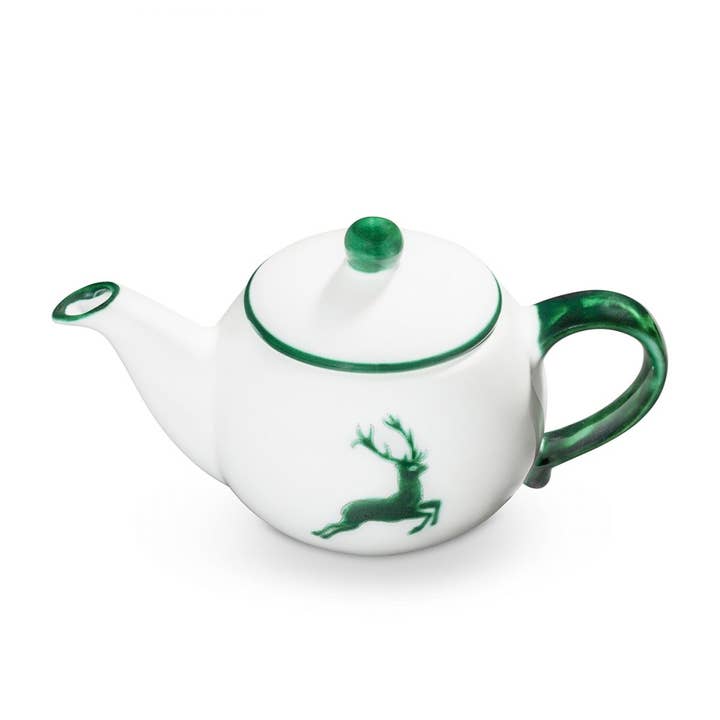 Cervo verde, teiera 1,5 l per la vendita all'ingrosso da parte di Gmundner Keramik Handels GmbH