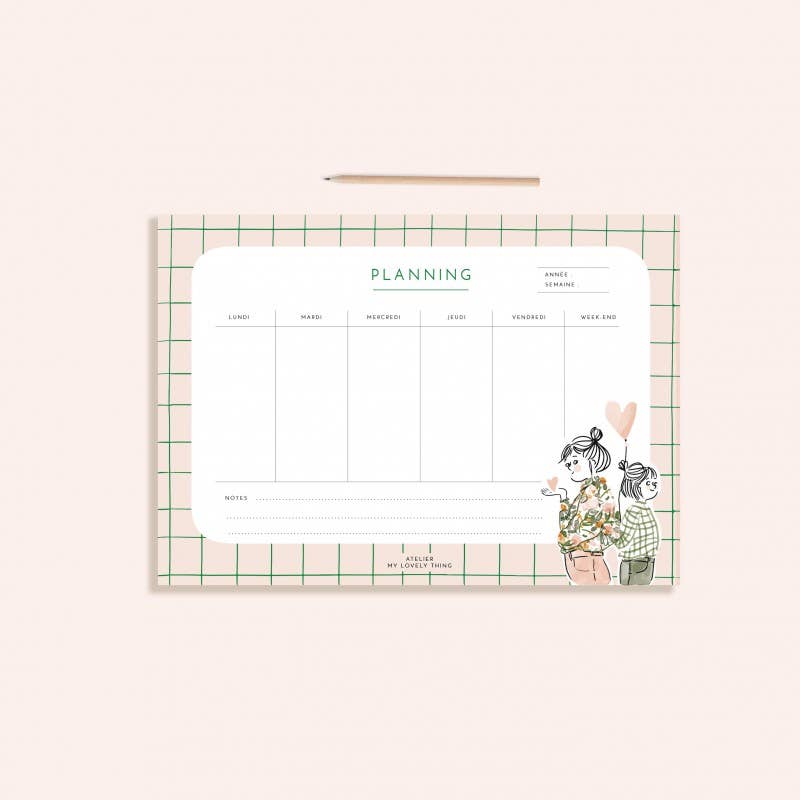 MY LOVELY THING - Wholesale Planner - Weekly Planner "Happy"1