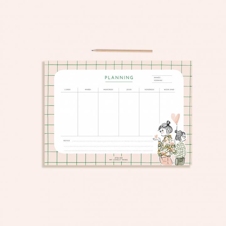 MY LOVELY THING - Wholesale Planner - Weekly Planner "Happy"1