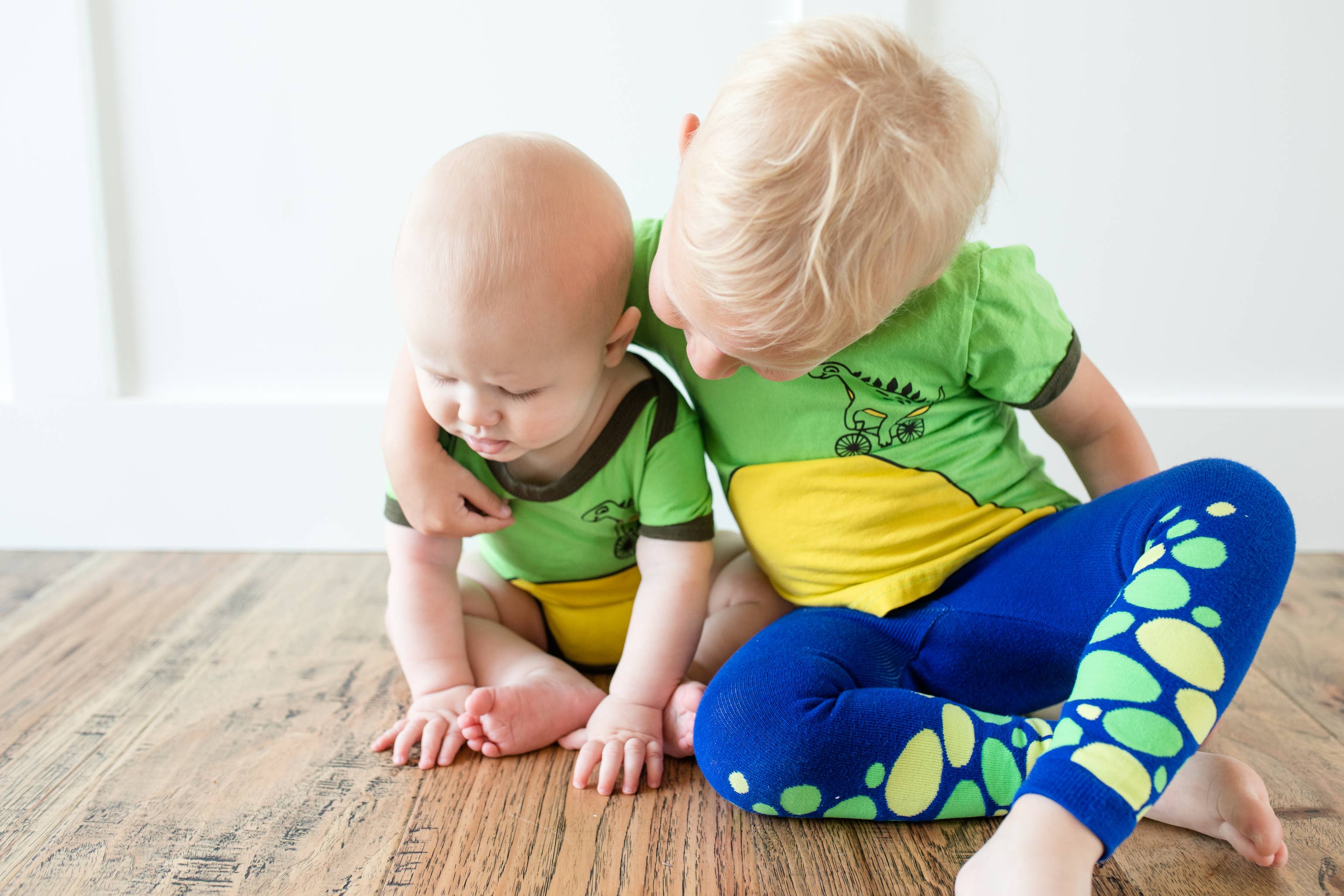 Doodle Pants – wholesale Bodysuit (non-footed) – Baby – Dino Green Baby Bodysuit8