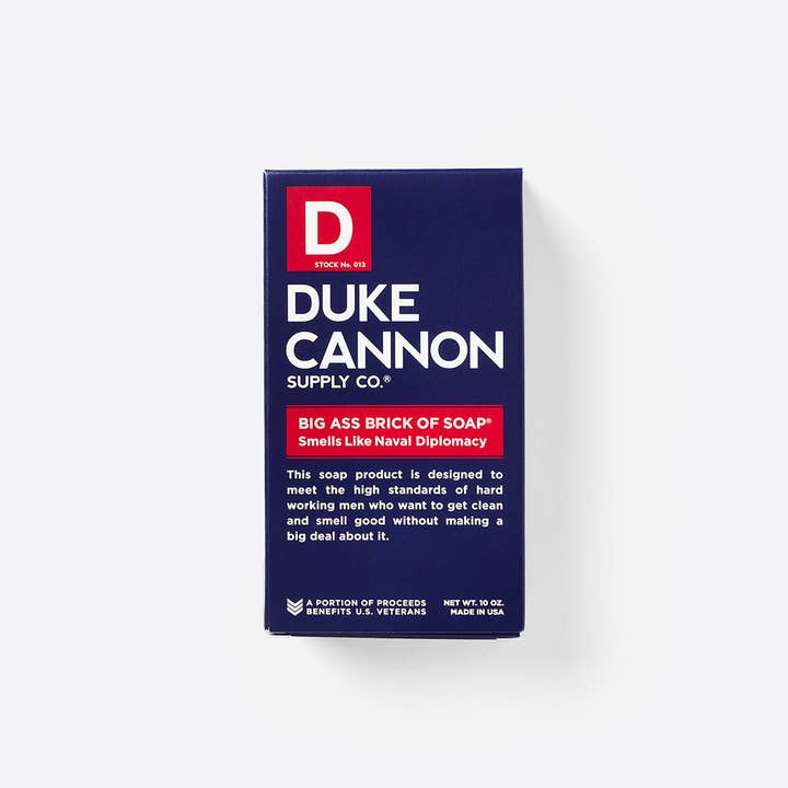 Duke Cannon - Wholesale Bar Soap - Big Ass Brick of Soap - Naval Diplomacy1