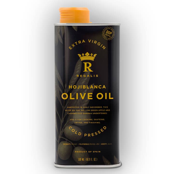Regalis Foods - Wholesale Olive Oil - Regalis DOP Hojiblanca Extra Virgin Olive Oil, 500ml