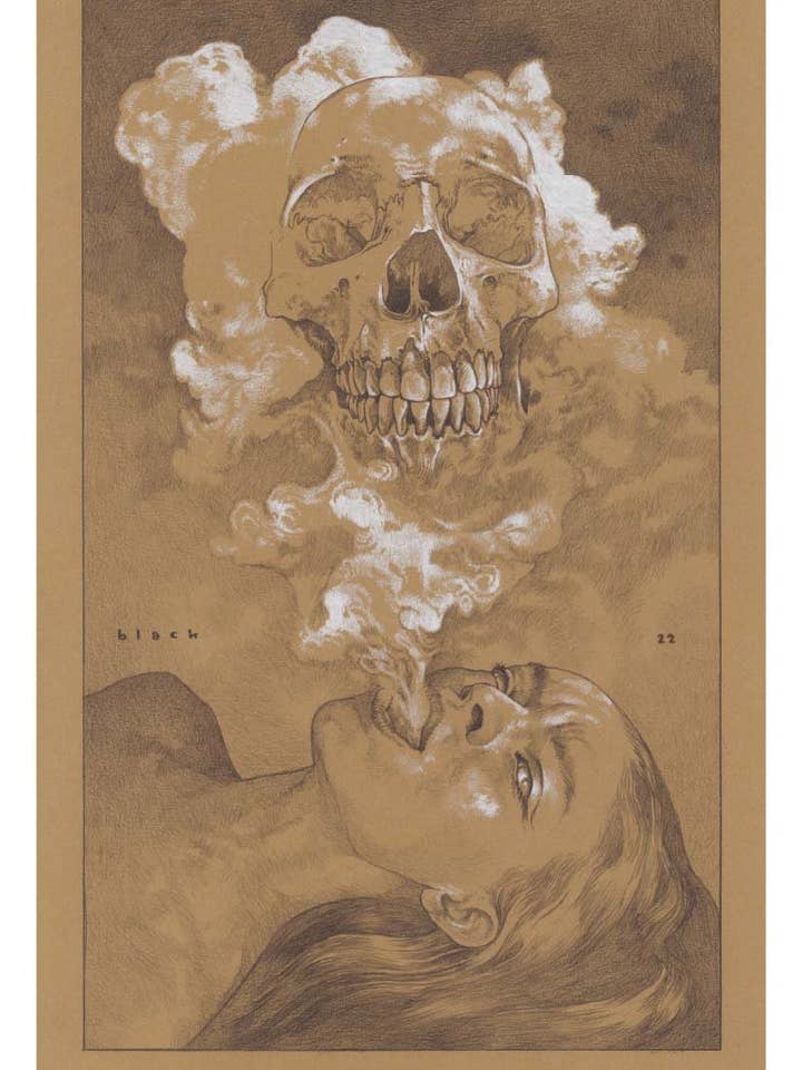 Death Tarot Card Print for wholesale by Black Market