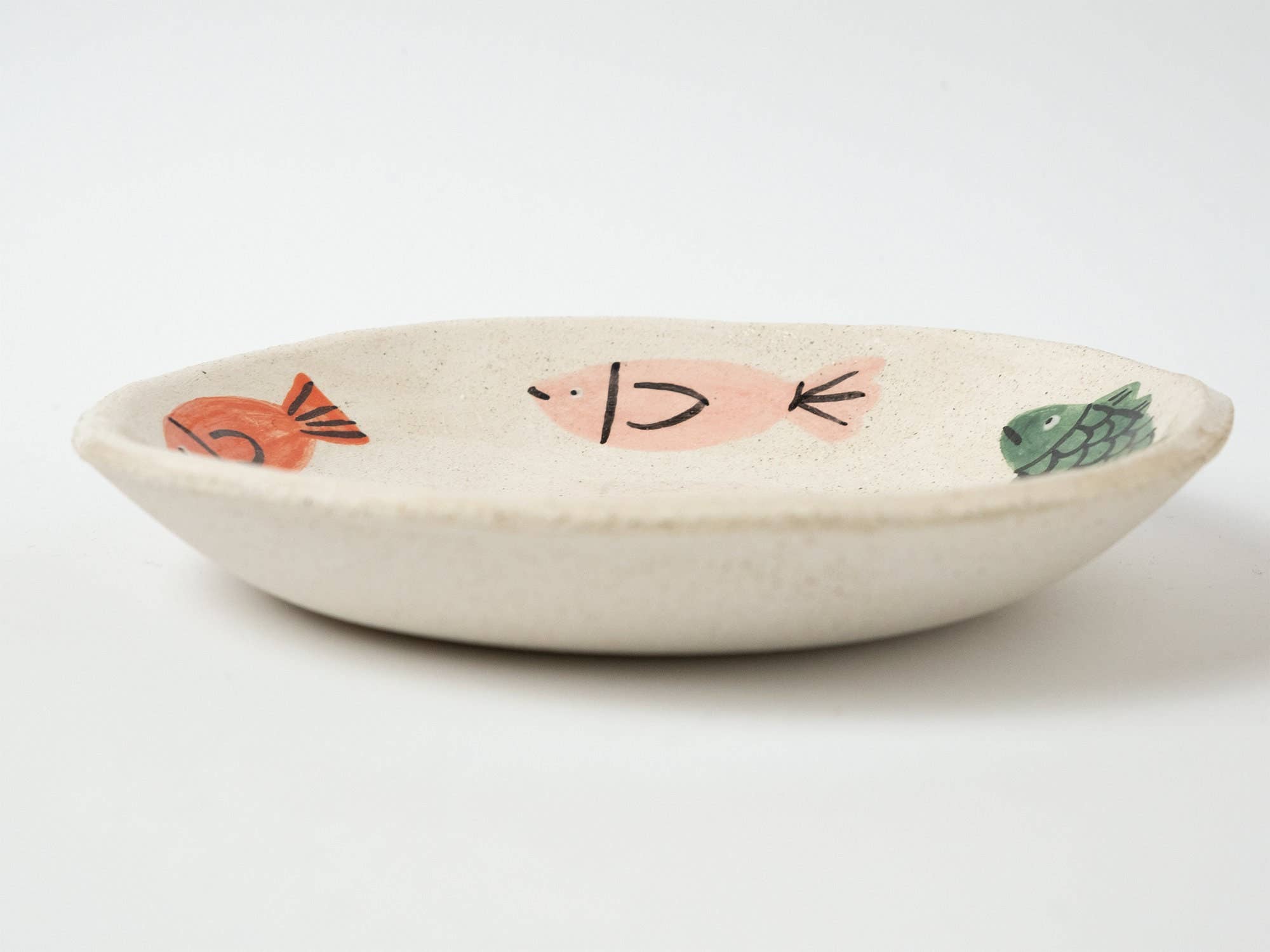 Matilde Horta - Wholesale Decorative Plate/Dish/Bowl - Fish Bowl - Handmade Ceramic Piece - 15x15x4cm3