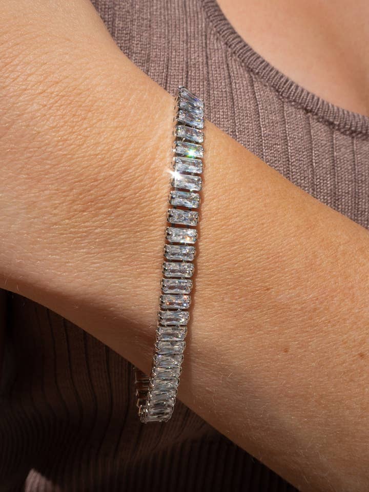 Bracciale Arielle | Argento per la vendita all'ingrosso da parte di JacqMaria Jewelry