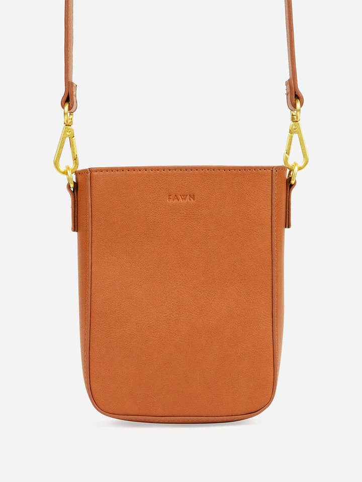 The Essential Crossbody Bag - Faux Leather Phone Shoulde Bag for wholesale by Fawn Design