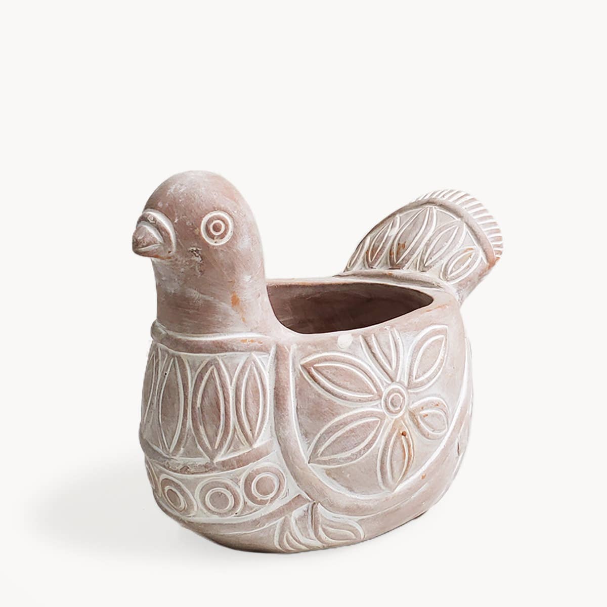 KORISSA - Wholesale Plant Pot - Handmade Planter Pot • Terracotta Pot - Spotted Dove1