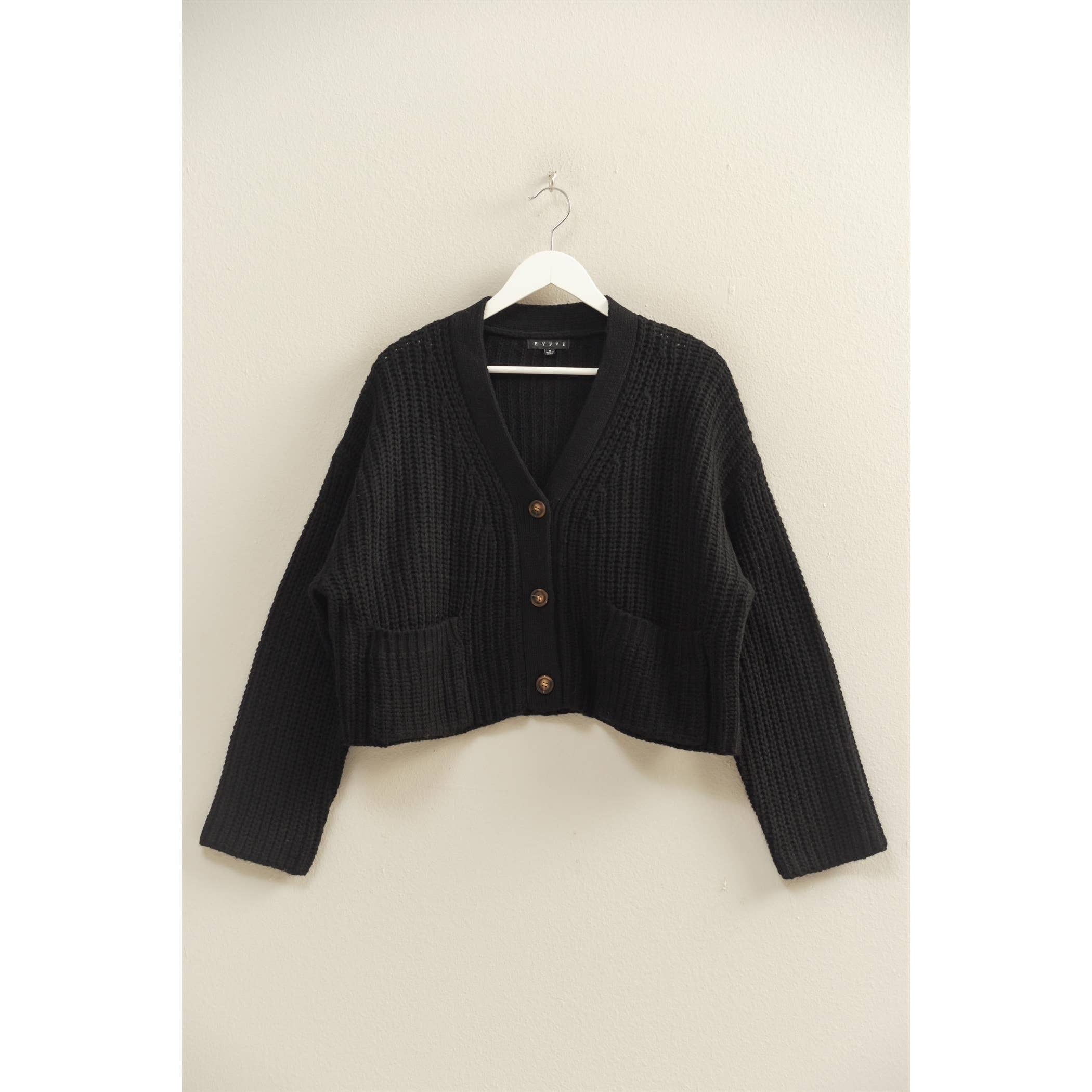 HYFVE - Wholesale Cardigan - Women's - Oversized Ribbed Sweater Cardigan0