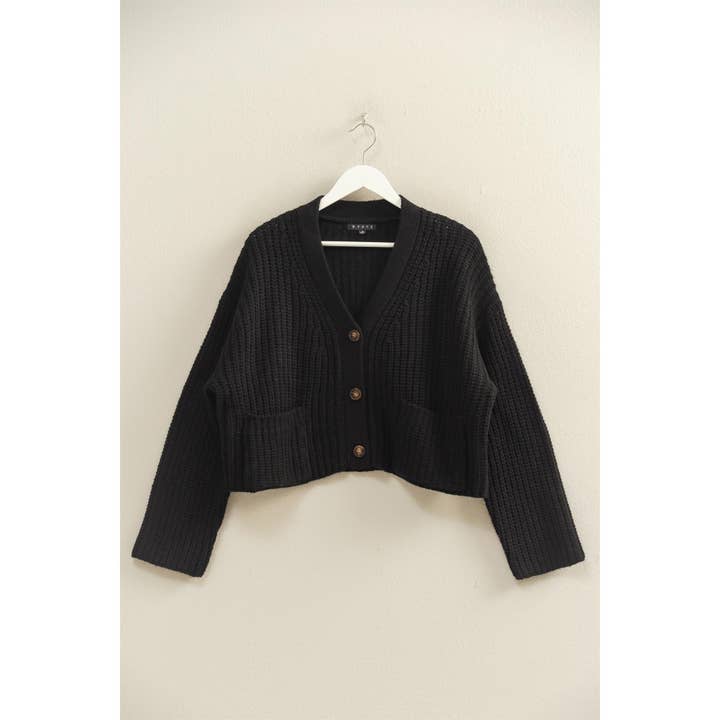 HYFVE - Wholesale Cardigan - Women's - Oversized Ribbed Sweater Cardigan