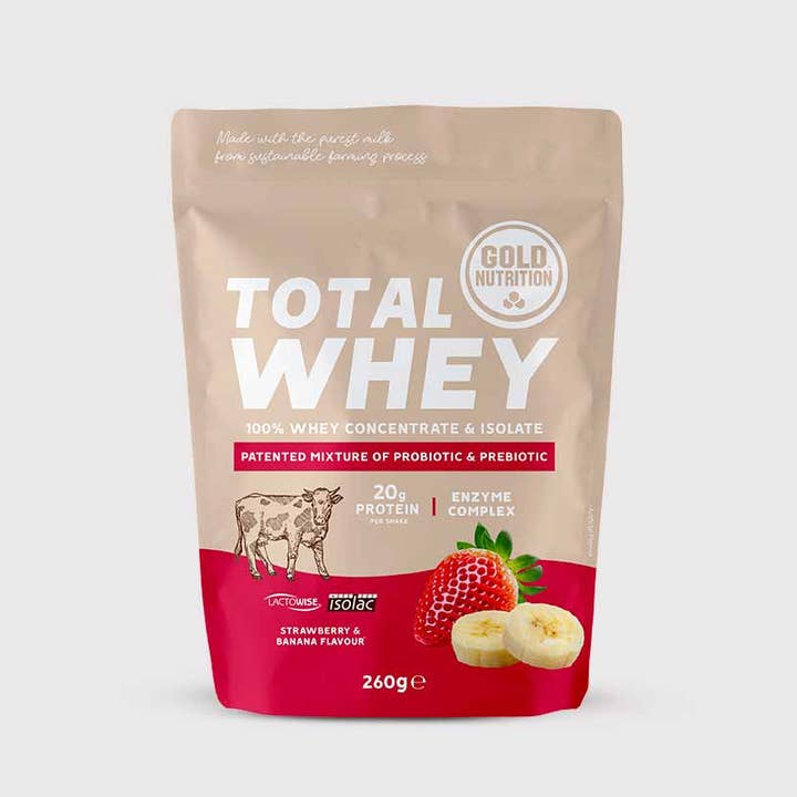 GoldNutriton - Wholesale Protein/Superfood Powder - TOTAL WHEY 260 G