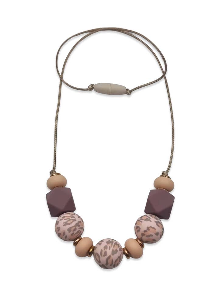 La Promesa - Leopardo Rosa // Collar de Lactancia y Porteo para venta al por mayor de Câlin Bohème