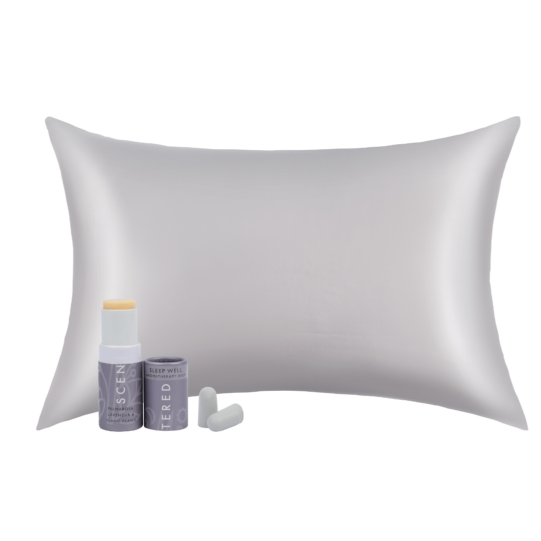 Scentered - Wholesale Bedding Pillowcase/Sham - SLEEP WELL Restorative Silk Pillowcase Set3