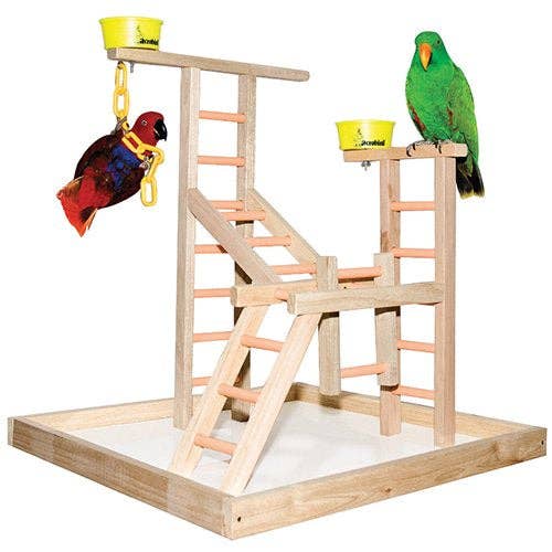 20" Vogel Speelparadijs met Bekers Vogelspeelgoed – Acrobird voor wholesale door Caitec Inc