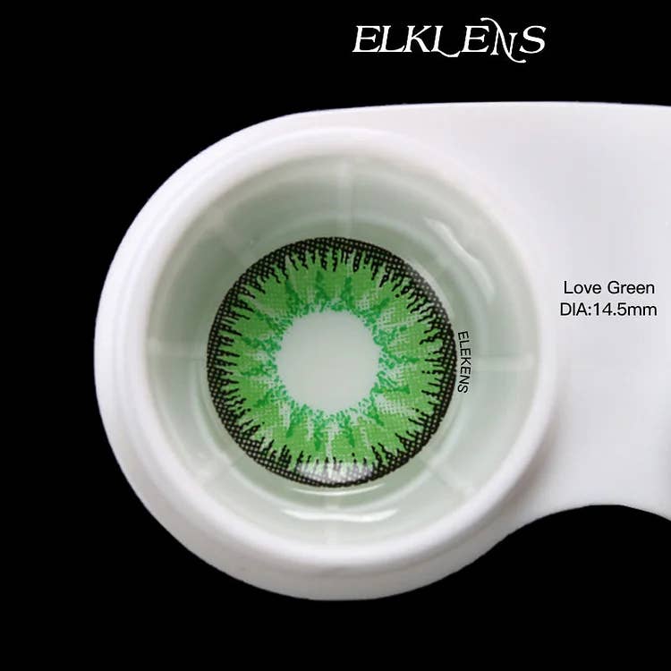 ELKLENS – wholesale Contact lenses – ELKLENS Wika Green Colored Contact Lenses4