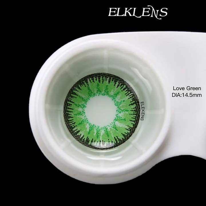 ELKLENS – wholesale Contact lenses – ELKLENS Wika Green Colored Contact Lenses4