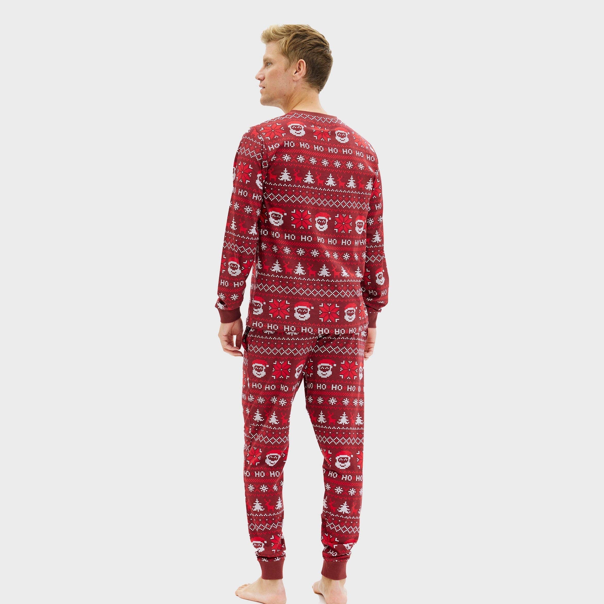 Happy Seasons - Wholesale Sleepwear Set - Men's - Ho Ho Ho Christmas Pajamas – Men4