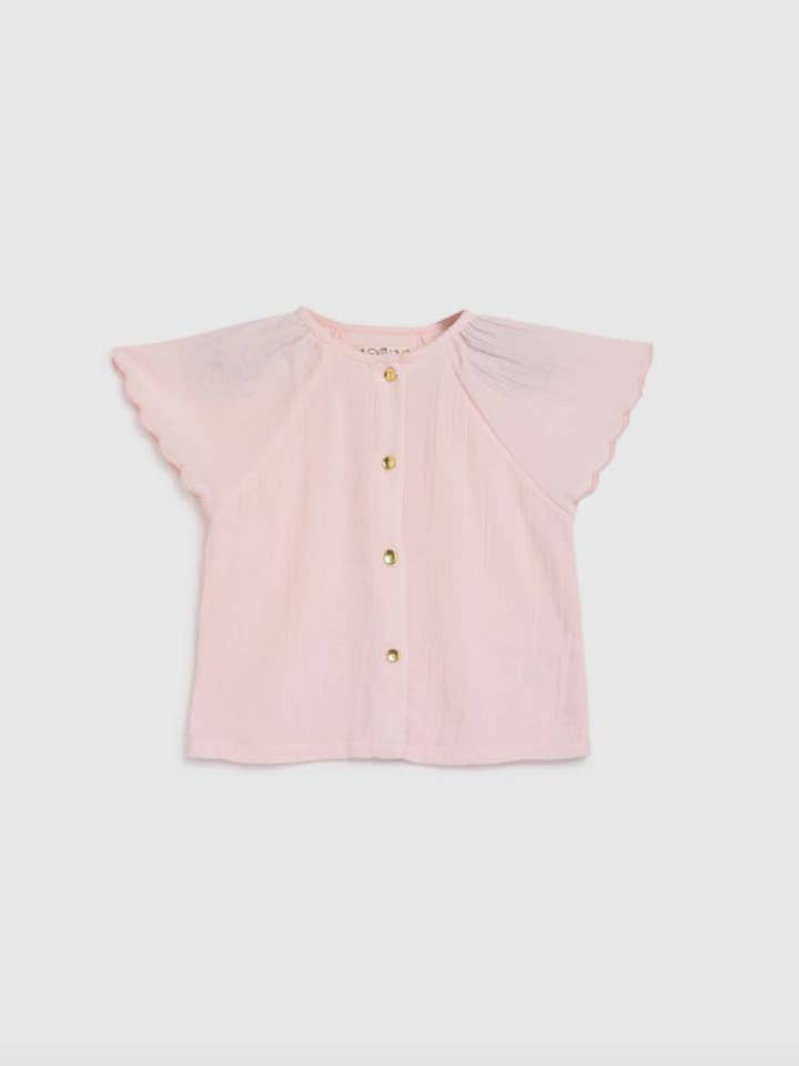 Emmi Top - Petal Pink for wholesale by Alex & Ant