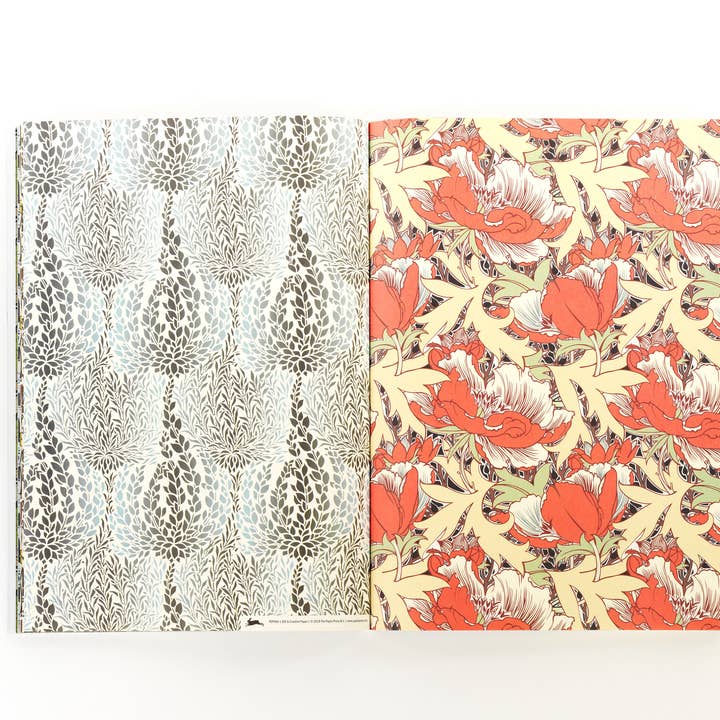 Arts & Crafts Movement Gift & Creative Paper Book Vol 92 for wholesale by Pepin Press