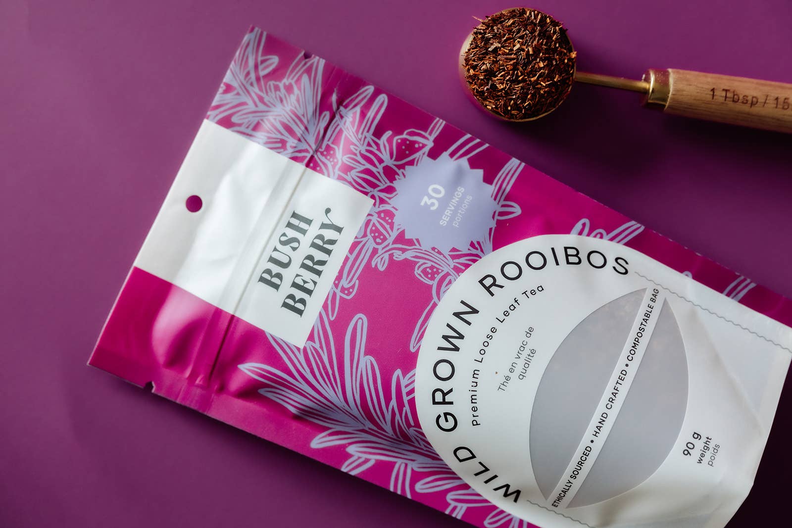 Bush Berry - Wholesale Loose tea - Organic Wild Grown Rooibos Tea4