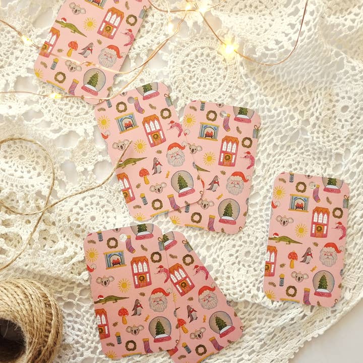 Gift Tags / Joyful Christmas for wholesale by Bosa Art Co