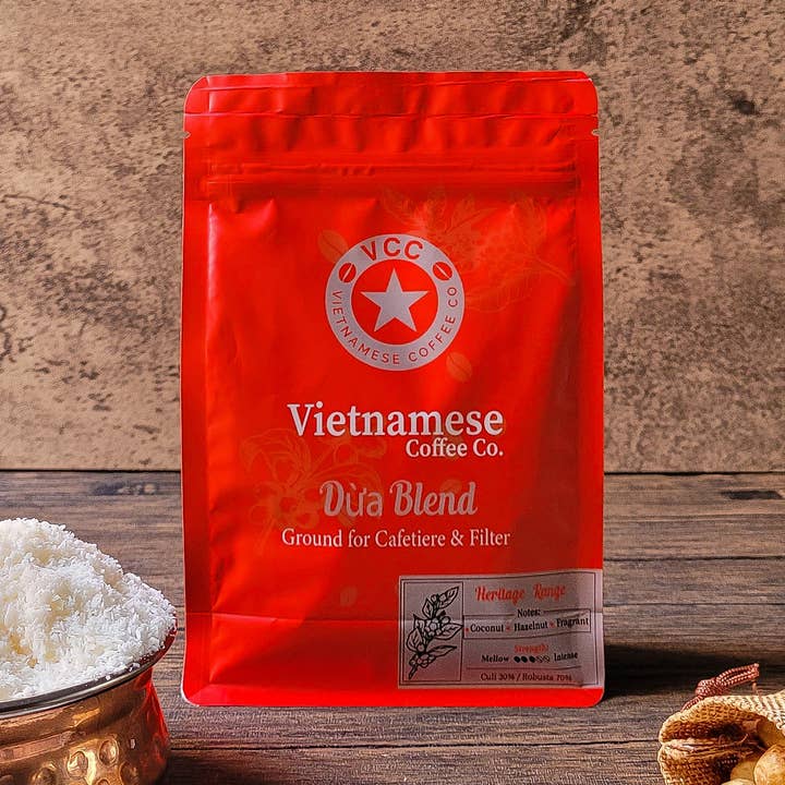 Dua Blend - Authentic Vietnamese Coffee Grounds for wholesale by Vietnamese Coffee Co