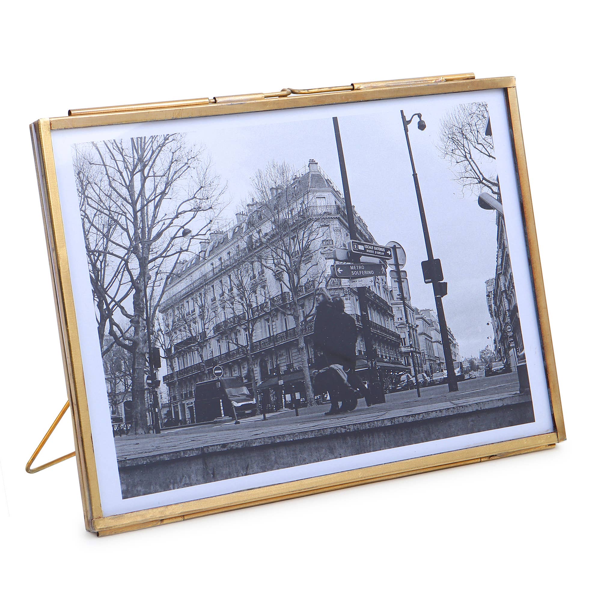 Alza - Wholesale Picture Frame - Hande made Brass antique stand Photo frame Landscape10