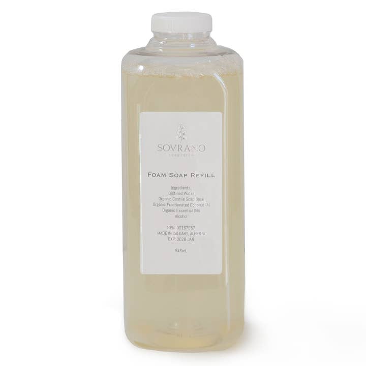 Luxuriöse Schaumseife, Nachfüllpackung, 946 ml für den Großhandel von Sovrano Home Inc.