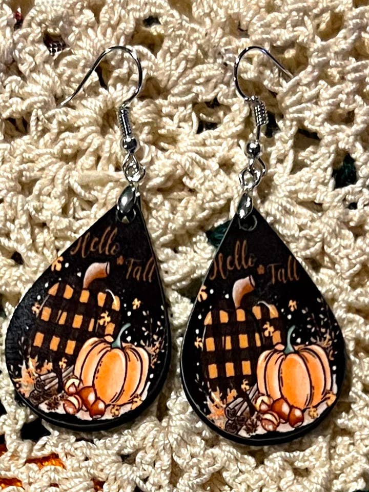 Hello Fall Teardrops for wholesale by A Deane Dream