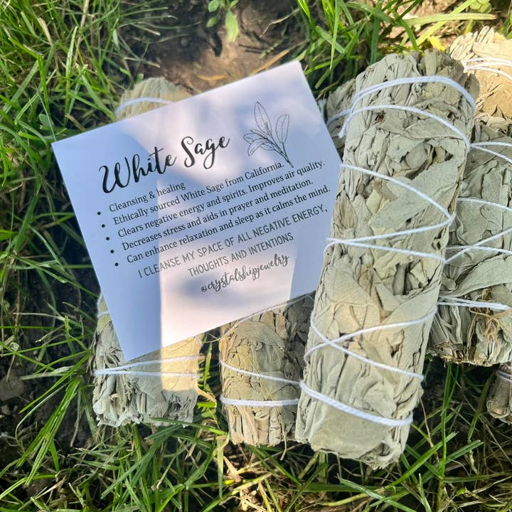 White Sage for wholesale by Crystal Ship Jewelry