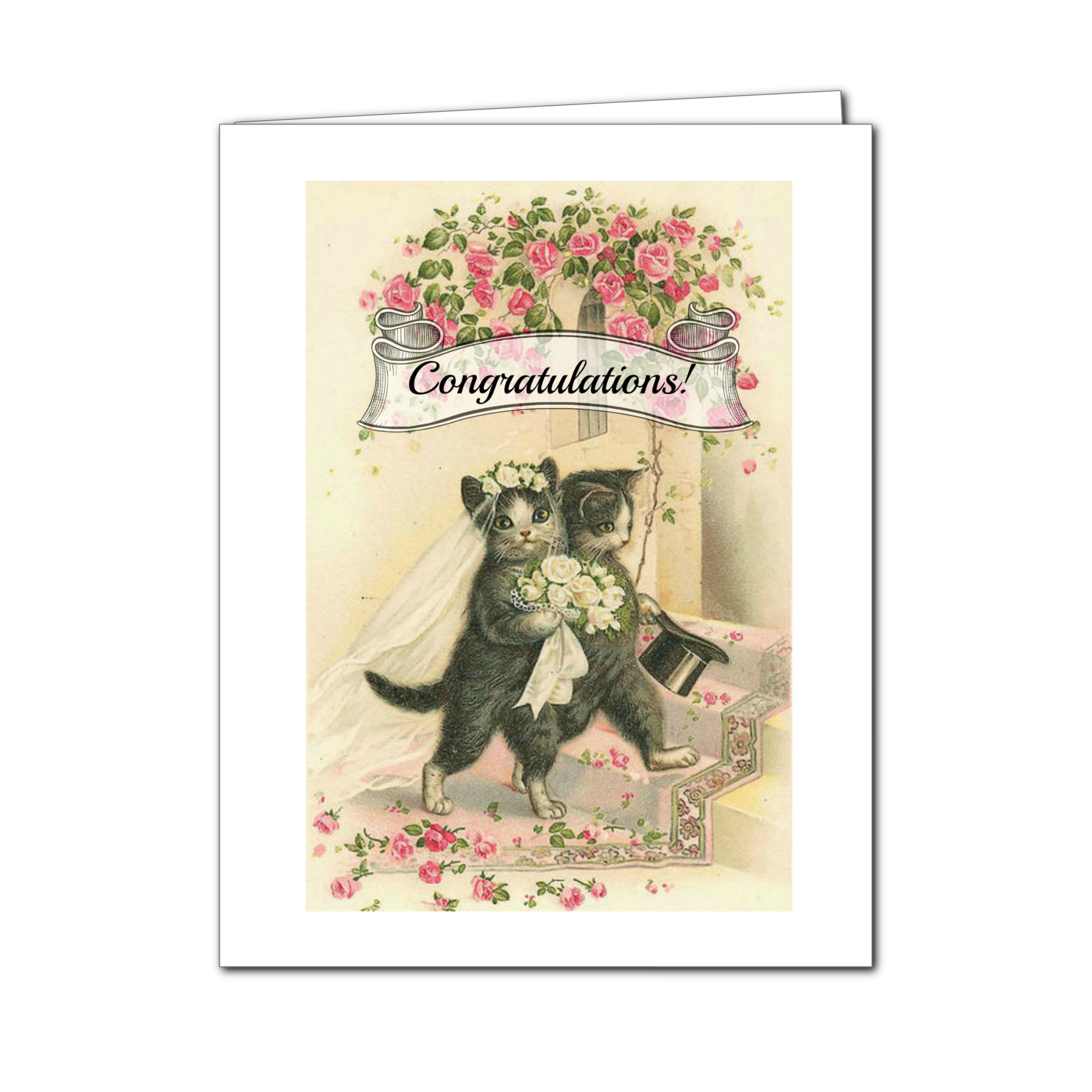 Ümlaut Brooklyn - Wholesale Wedding Card - Wedding Cats - Wedding Card2