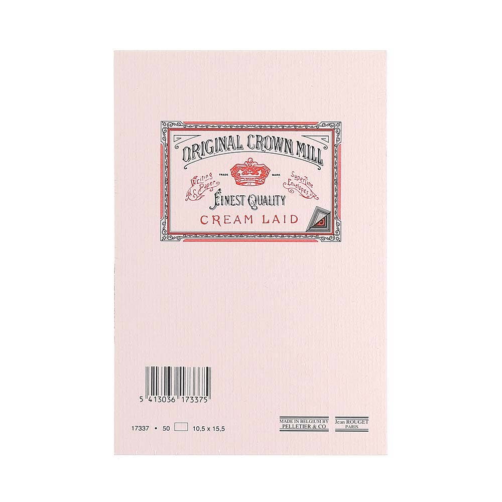 Royal Posthumus – wholesale Stationery/notecard set – Crown Mill | 50 cards | vergé | 10.5 x 15.5 cm | 5 colors4