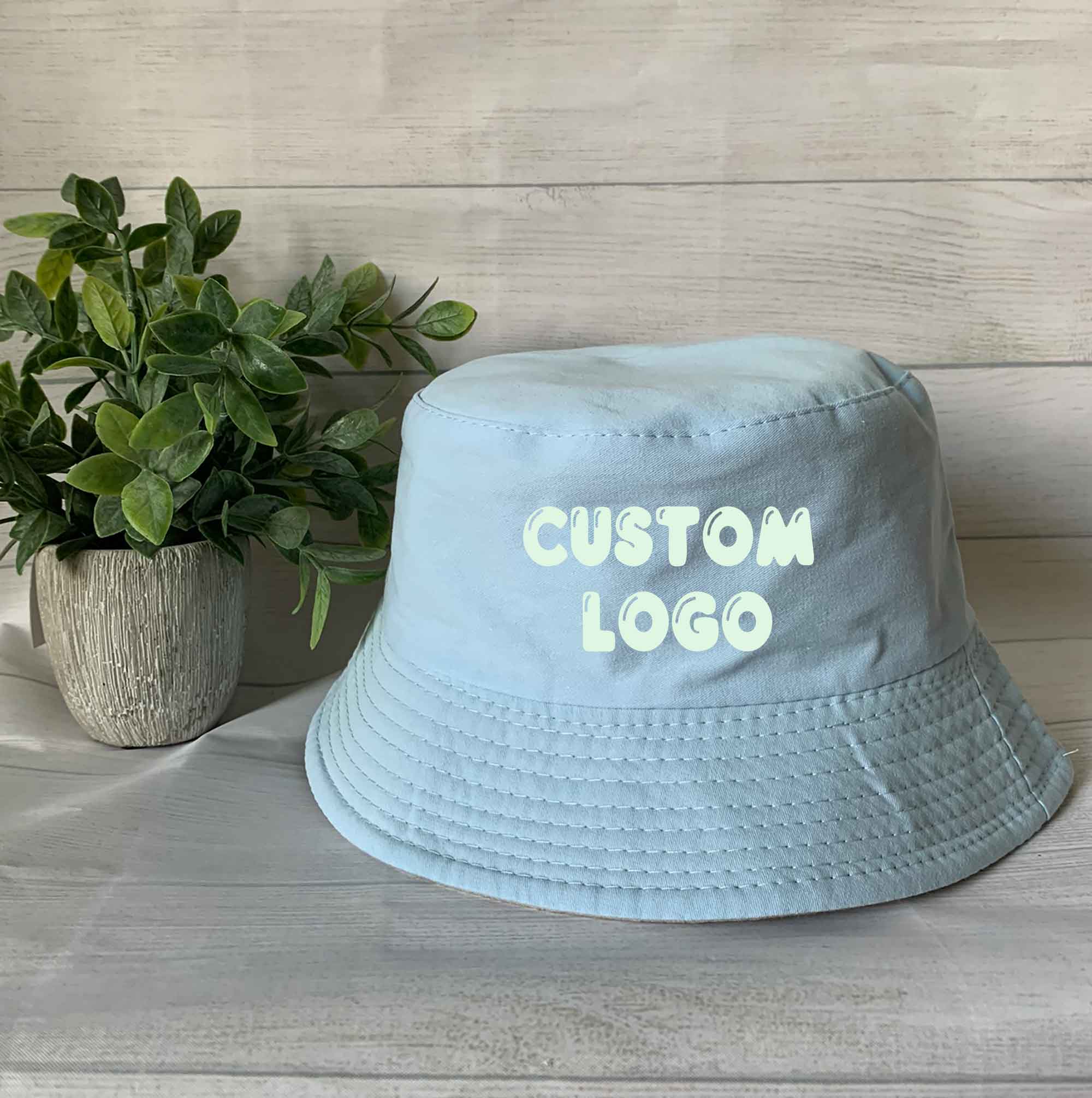One Nine - Wholesale Bucket Hat - Women's - Custom Print Logo/Text Bucket Hat5