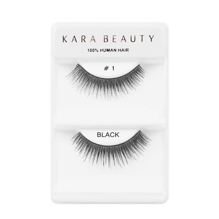 Kara Beauty - Wholesale False/Fake Eyelashes - 001 HUMAN HAIR Eyelashes